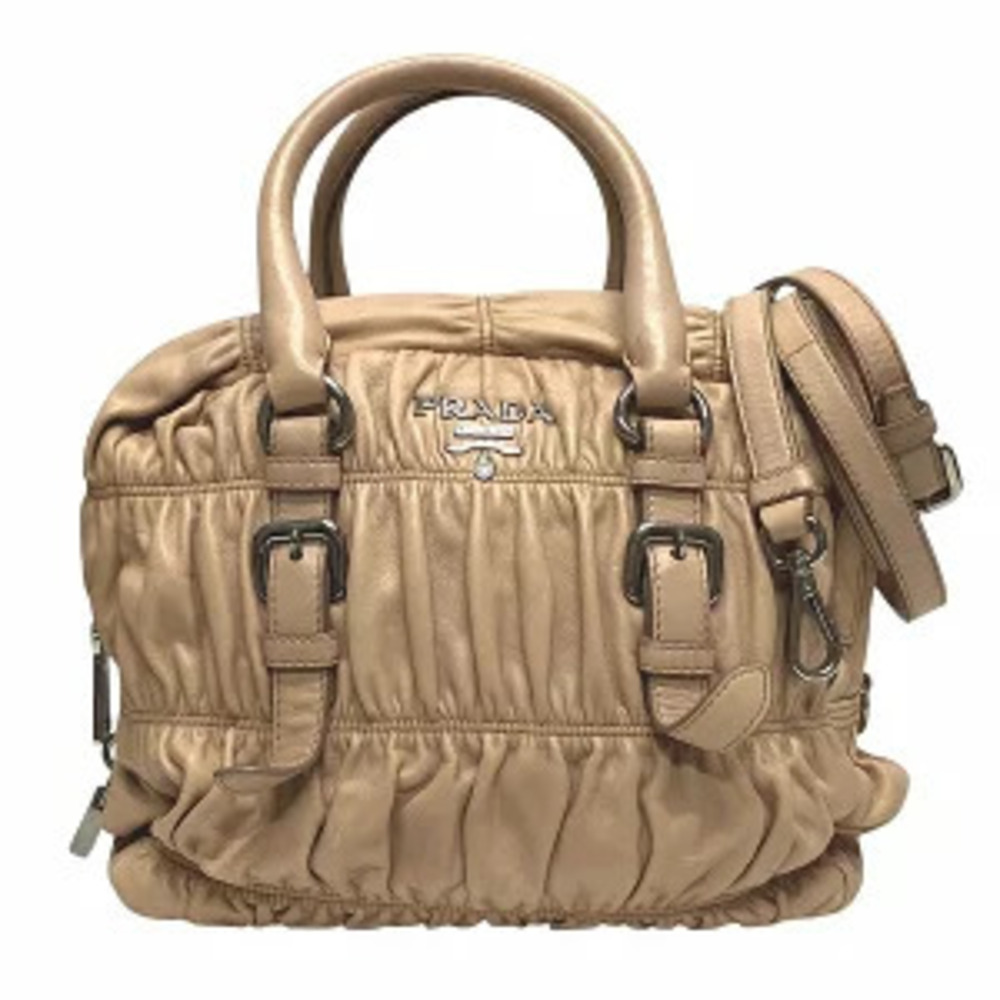 Prada Gathered Pink Bag Handbag Shoulder